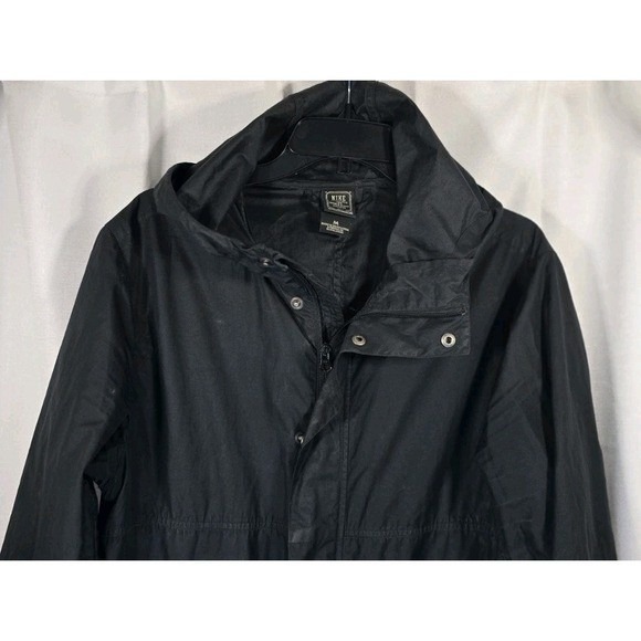 Nike Other - Nike Mens Engineered World Class Athletes Ripstop‎ Hooded Parka Jacket Black M